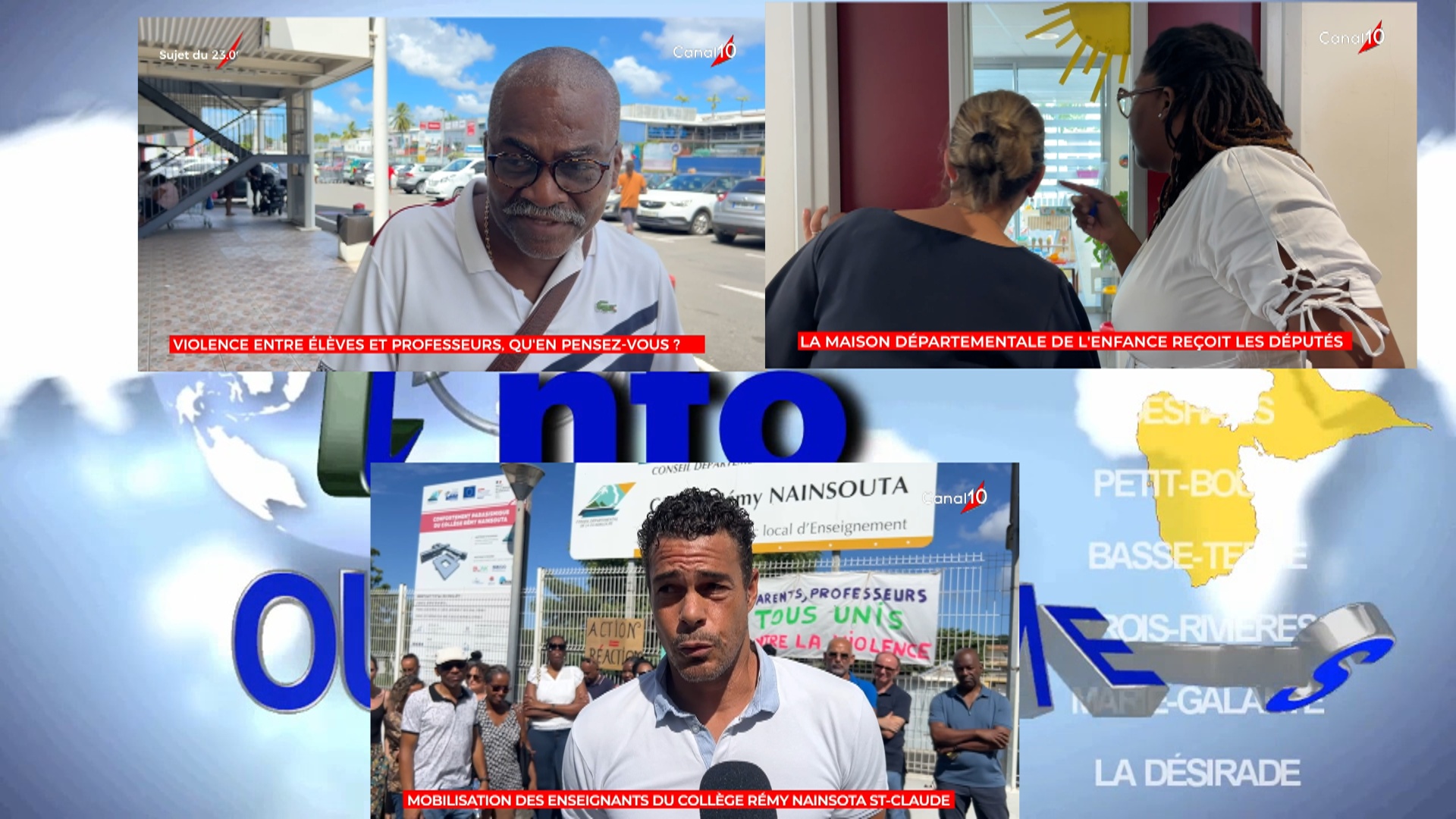 onews guadeloupe Jt Canal 10