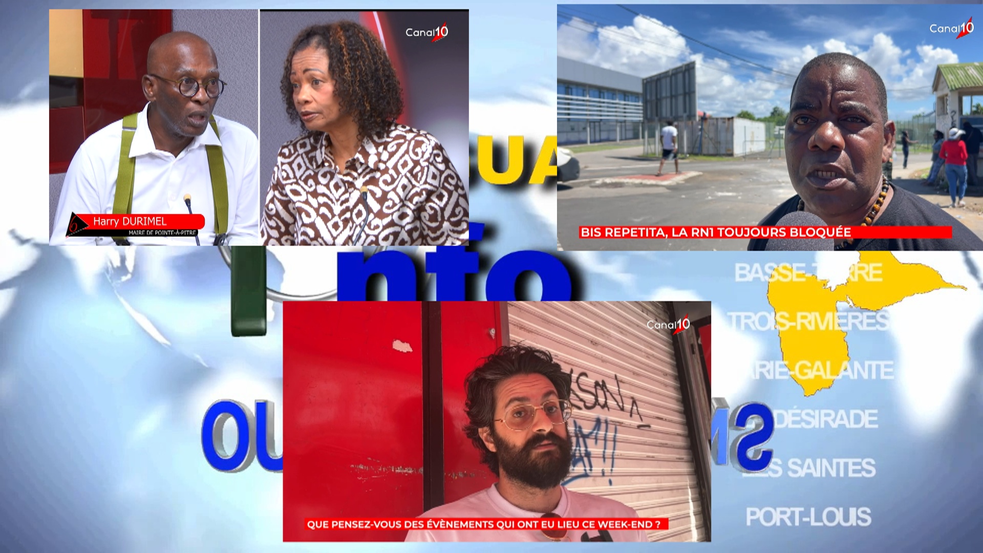 Onews Guadeloupe. jt Canal 10