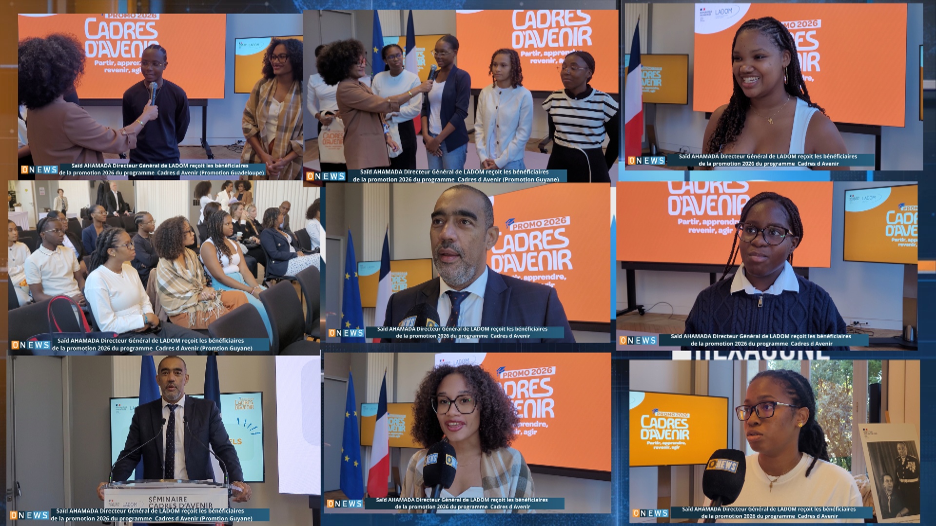 Saïd AHAMADA Directeur Général de LADOM reçoit les bénéficiaires    de la promotion 2026 du programme  Cadres d Avenir