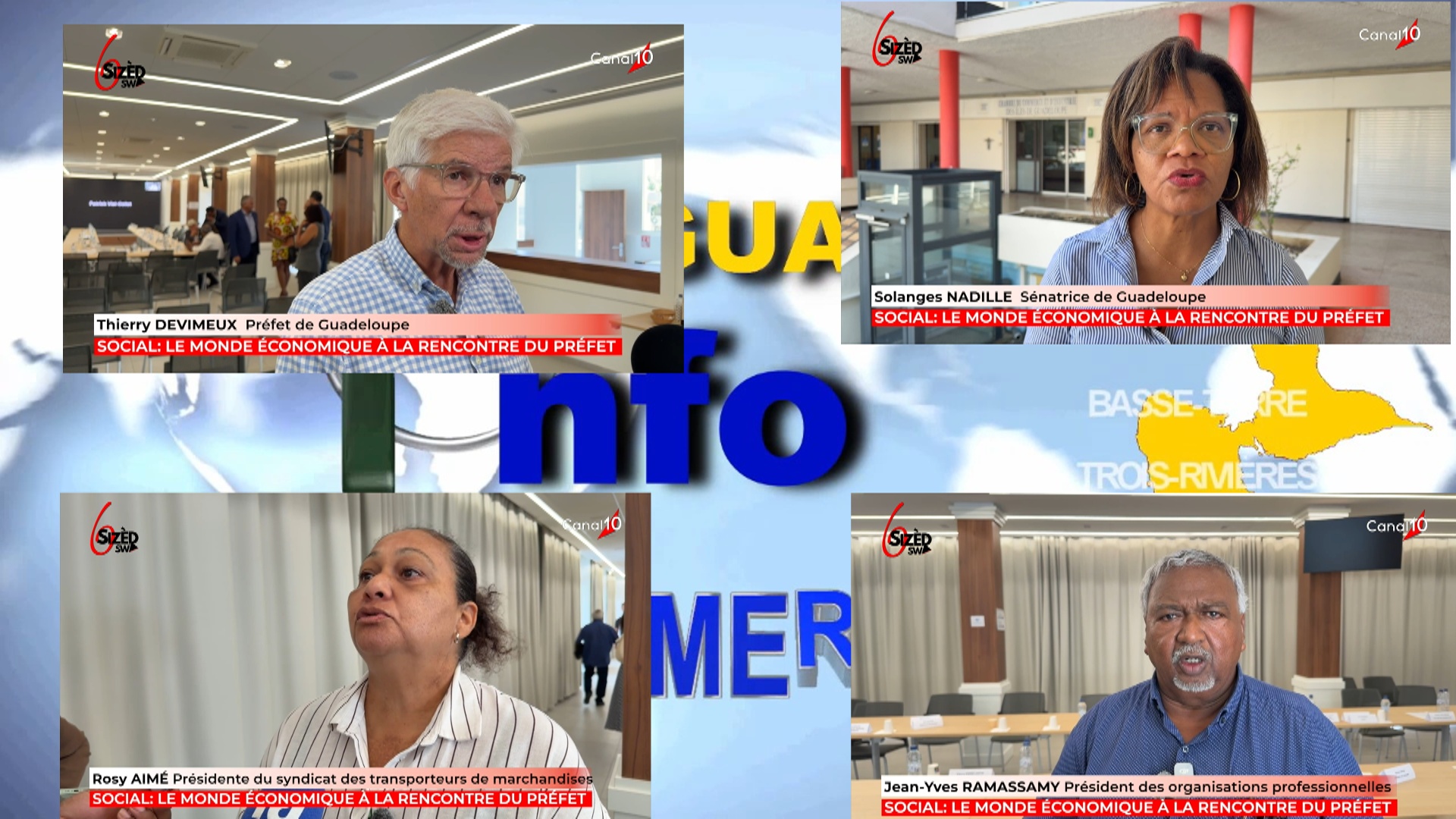 Onews Guadeloupe .Jt canal 10