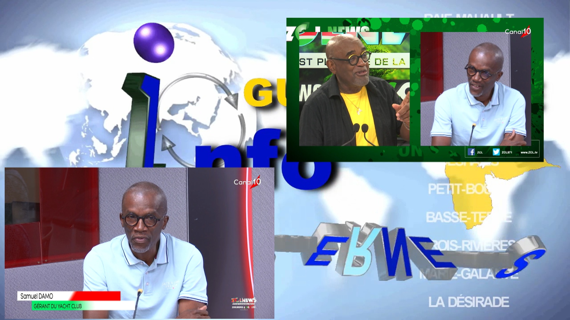 Guadeloupe.Samuel DAMO membre du Collectif nou las palé explique le sens du combat (Zcl)